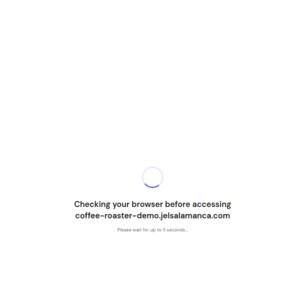 Roastery & Café — "Ember & Oak" Demo Template